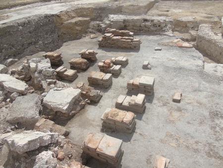 Imagen Termas de Fortuna. Fase II. Praefurnium.