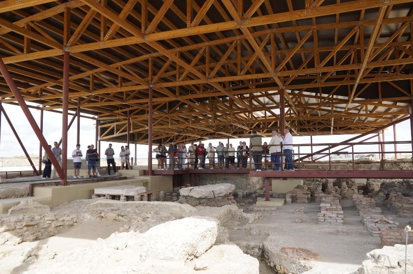 Imagen La Diputación de Segovia define el régimen de visitas guiadas a la ciudad romana de Confloenta,...